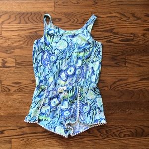 Pre owned Lilly Pulitzer kids romper size 8-10